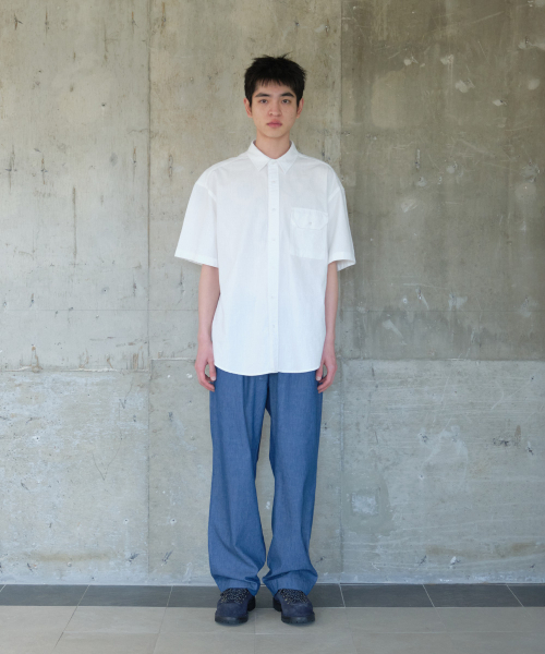 HORLISUN(ホーリーサン)の「Poole Chambray Shirt White(シャツ/ブラウス・メンズ・その他・SMALL/MEDIUM/LARGE)」の5枚目の写真