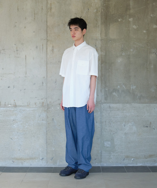 HORLISUN(ホーリーサン)の「Poole Chambray Shirt White(シャツ/ブラウス・メンズ・その他・SMALL/MEDIUM/LARGE)」の6枚目の写真