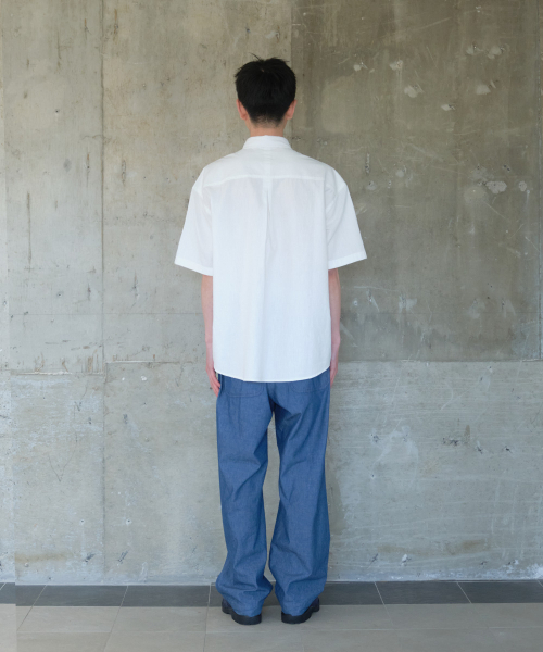 HORLISUN(ホーリーサン)の「Poole Chambray Shirt White(シャツ/ブラウス・メンズ・その他・SMALL/MEDIUM/LARGE)」の7枚目の写真