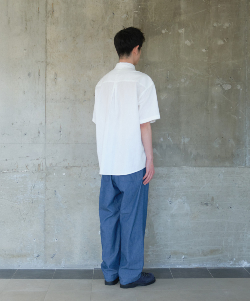 HORLISUN(ホーリーサン)の「Poole Chambray Shirt White(シャツ/ブラウス・メンズ・その他・SMALL/MEDIUM/LARGE)」の8枚目の写真
