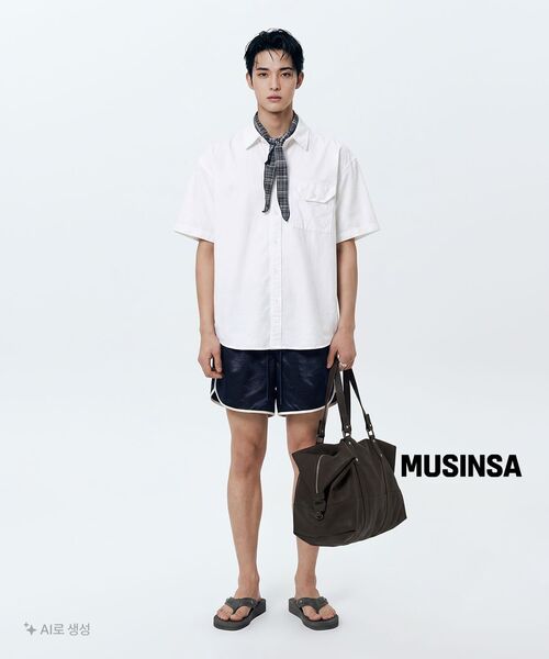 HORLISUN(ホーリーサン)の「Poole Chambray Shirt White(シャツ/ブラウス・メンズ・その他・SMALL/MEDIUM/LARGE)」の11枚目の写真