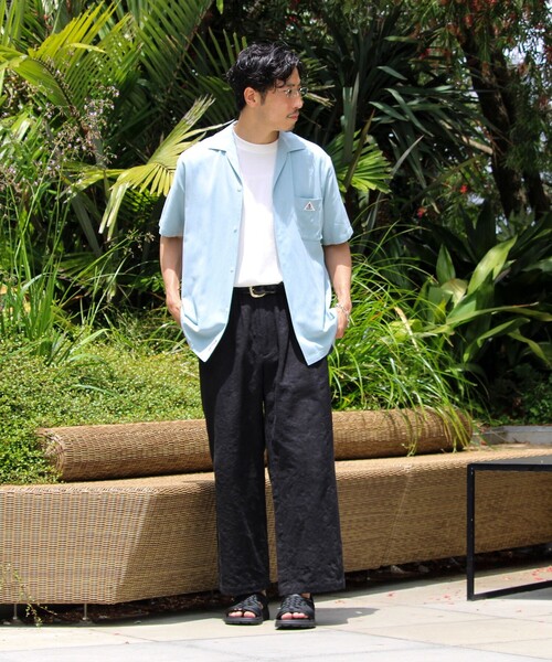 GEVACO（ゲバコ）の「【GEVACO/ゲバコ】コットンリネンイージーパンツ（その他パンツ・メンズ・ブラック系その他/ブラック系その他2/グレー系その他/アイボリー・L/M）」の5枚目の写真