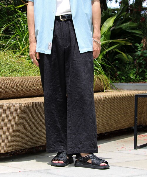 GEVACO（ゲバコ）の「【GEVACO/ゲバコ】コットンリネンイージーパンツ（その他パンツ・メンズ・ブラック系その他/ブラック系その他2/グレー系その他/アイボリー・L/M）」の7枚目の写真