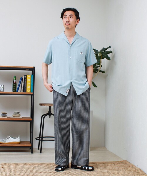 GEVACO（ゲバコ）の「【GEVACO/ゲバコ】コットンリネンイージーパンツ（その他パンツ・メンズ・ブラック系その他/ブラック系その他2/グレー系その他/アイボリー・L/M）」の16枚目の写真