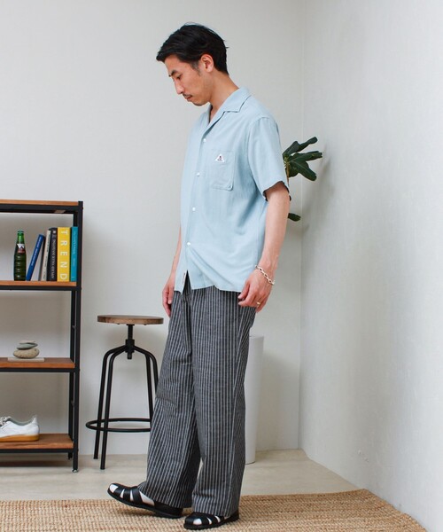 GEVACO（ゲバコ）の「【GEVACO/ゲバコ】コットンリネンイージーパンツ（その他パンツ・メンズ・ブラック系その他/ブラック系その他2/グレー系その他/アイボリー・L/M）」の17枚目の写真