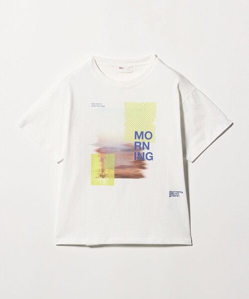 She is-.（シーイズ）の「【別注】＜She is-.＞プリント Tシャツ（Tシャツ/カットソー・レディース・ナチュラル/ホワイト・FREE）」の10枚目の写真