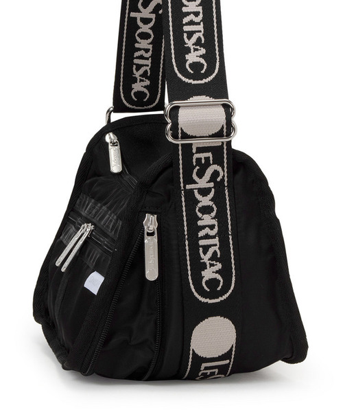 LeSportsac(レスポートサック)の「SMALL EVERYDAY BAG MH ロゴジャガードブラックスナイデル(ショルダーバッグ・レディース・ブラック・FREE)」の11枚目の写真