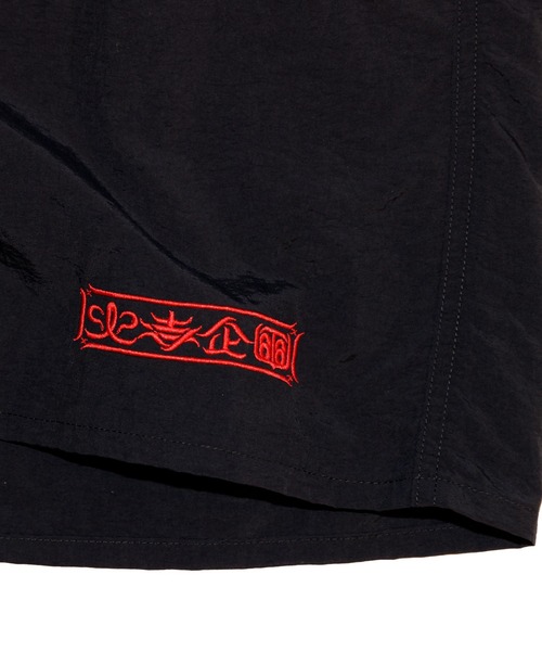 火寺企画(カジキカク)の「刺繍ハーフパンツ(その他パンツ・メンズ・パープル/ブラック/イエロー・MEDIUM/LARGE)」の11枚目の写真