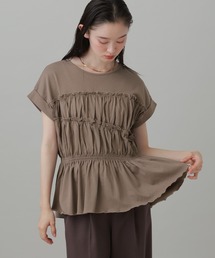 LAKOLE | フリルデザインT / 894222(Tシャツ/カットソー)