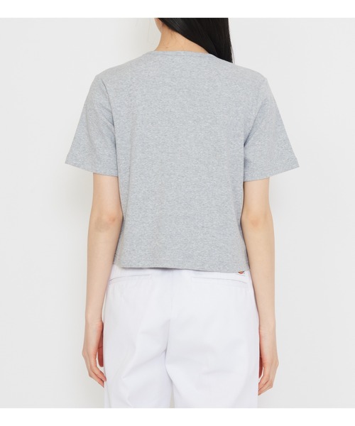 Dickies(ディッキーズ)の「Dickies/ディッキーズ ヘンリーネックTシャツ(Tシャツ/カットソー・レディース・ブラック/ヘザーグレー・LARGE/MEDIUM)」の19枚目の写真