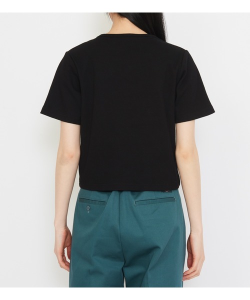 Dickies(ディッキーズ)の「Dickies/ディッキーズ ヘンリーネックTシャツ(Tシャツ/カットソー・レディース・ブラック/ヘザーグレー・LARGE/MEDIUM)」の11枚目の写真