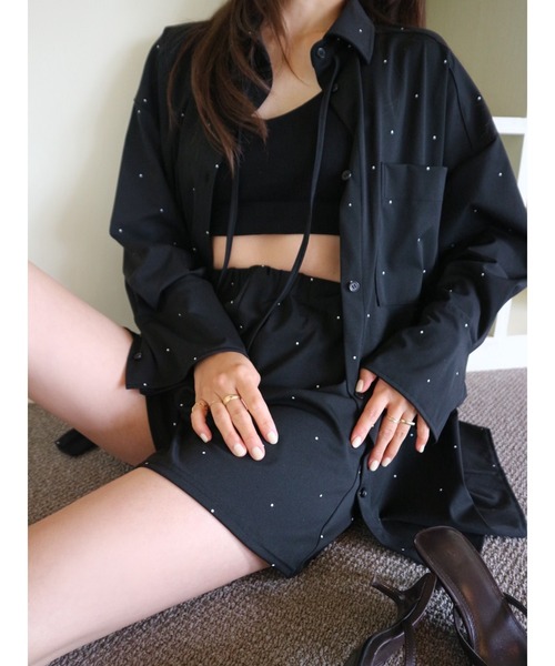 TRUNC（トランクエイティーエイト）の「Dot Print Utility Shorts /ドットプリントユーティリティショーツ（その他パンツ・レディース・ブラック・FREE）」の15枚目の写真