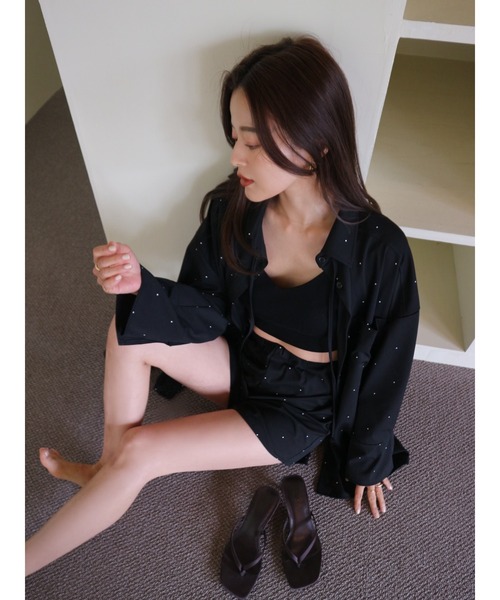 TRUNC（トランクエイティーエイト）の「Dot Print Utility Shorts /ドットプリントユーティリティショーツ（その他パンツ・レディース・ブラック・FREE）」の17枚目の写真