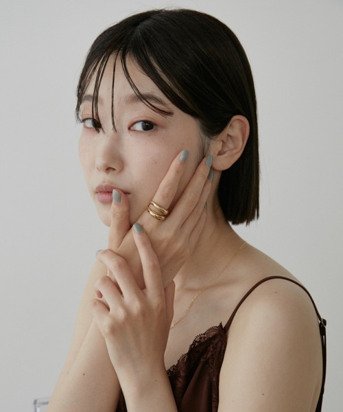 Aunt Marie's（アントマリーズ）の「ダブルデザインリング（リング・レディース・ゴールド/シルバー・#6）」の13枚目の写真