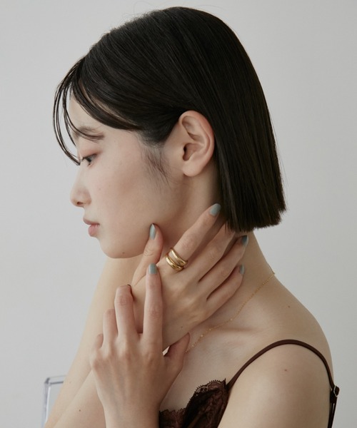 Aunt Marie's（アントマリーズ）の「ダブルデザインリング（リング・レディース・ゴールド/シルバー・#6）」の15枚目の写真