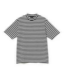 BRILLA per il gusto | コットン ハイネック ボーダーTシャツ(Tシャツ/カットソー)