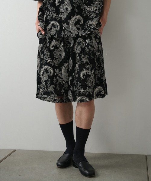 TAAKK(ターク)の「【TAAKK】別注Short Pants(その他パンツ・メンズ・ブラック系2/ブラック/ホワイト・2/3)」の3枚目の写真