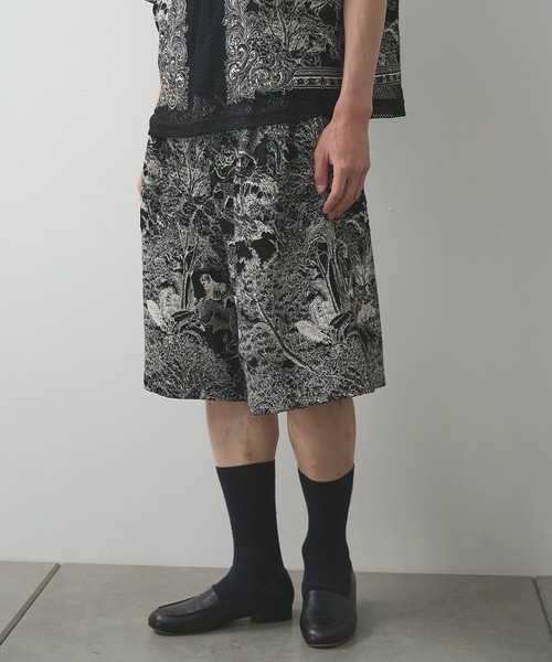 TAAKK(ターク)の「【TAAKK】別注Short Pants(その他パンツ・メンズ・ブラック系2/ブラック/ホワイト・2/3)」の2枚目の写真