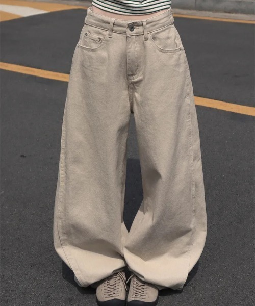 FAVORITO（ファヴォリート）の「ポケットスラックス（その他パンツ・レディース・ブラック/ベージュ・S/M）」の12枚目の写真