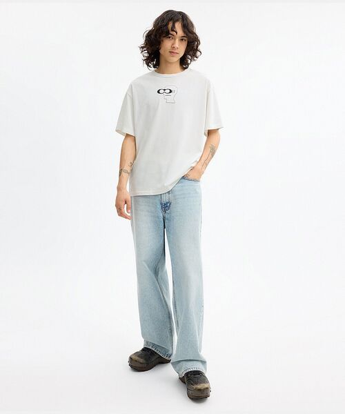 COACH(コーチ)の「【COACH | BRAIN DEAD】ヘッド Tシャツ・オーガニック コットン(Tシャツ/カットソー・メンズ・ホワイト系その他・LARGE/MEDIUM/SMALL/X-LARGE/X-SMALL)」の2枚目の写真