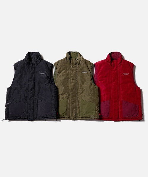 VIRGOwearworks(ヴァルゴウェアワークス)の「MILVERSE VEST(ダウンベスト・メンズ・ブラック/レッド/オリーブドラブ・2/3/4)」の5枚目の写真