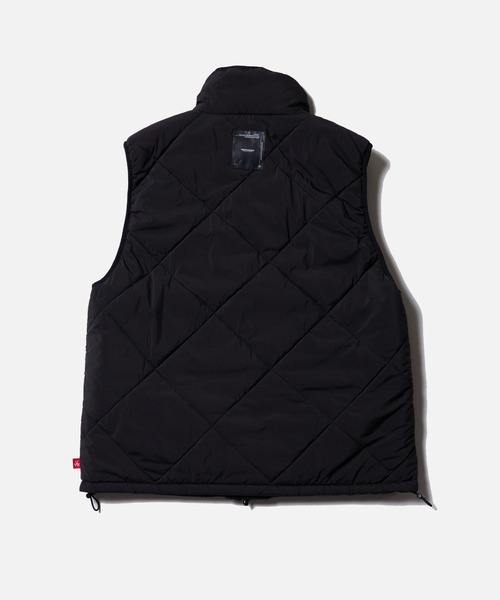 VIRGOwearworks(ヴァルゴウェアワークス)の「MILVERSE VEST(ダウンベスト・メンズ・ブラック/レッド/オリーブドラブ・2/3/4)」の11枚目の写真