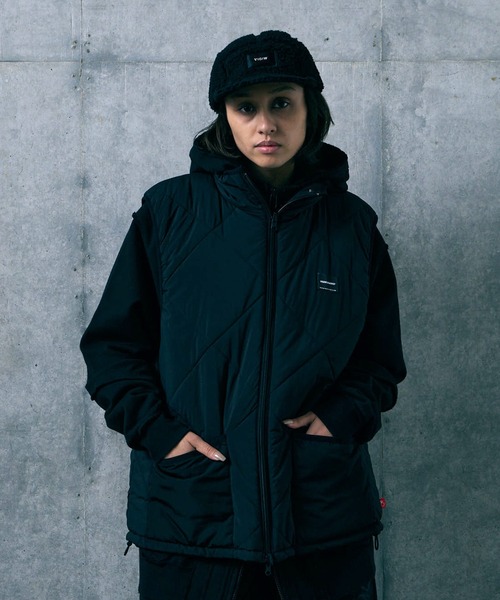 VIRGOwearworks(ヴァルゴウェアワークス)の「MILVERSE VEST(ダウンベスト・メンズ・ブラック/レッド/オリーブドラブ・2/3/4)」の20枚目の写真