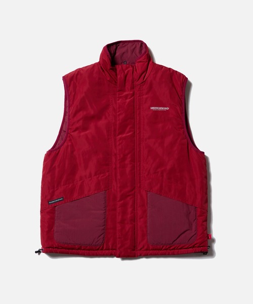 VIRGOwearworks(ヴァルゴウェアワークス)の「MILVERSE VEST(ダウンベスト・メンズ・ブラック/レッド/オリーブドラブ・2/3/4)」の9枚目の写真