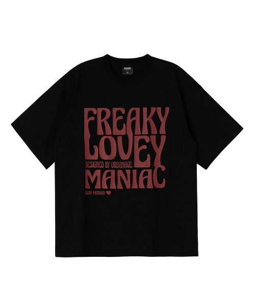 URBANAGE(アーバンエイジ)の「MANIACオーバー半袖ブラック(Tシャツ/カットソー・レディース・その他・MEDIUM/LARGE)」の12枚目の写真