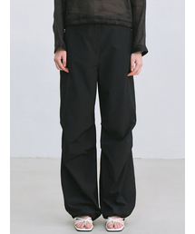 summer parachute pants (black)