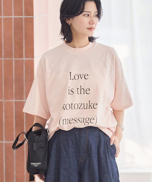 CITY COUNTRY CITY(シティーカントリーシティー)の「別注【City Country City】COTTON S/S TEE(Tシャツ/カットソー・レディース・ピンク・FREE)」の2枚目の写真