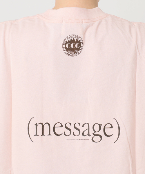 CITY COUNTRY CITY(シティーカントリーシティー)の「別注【City Country City】COTTON S/S TEE(Tシャツ/カットソー・レディース・ピンク・FREE)」の15枚目の写真