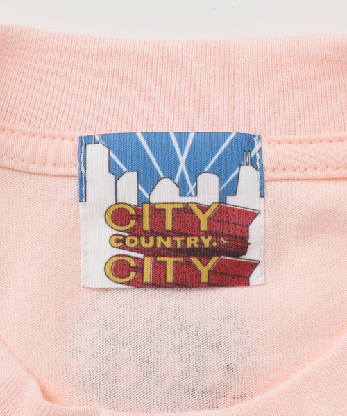 CITY COUNTRY CITY(シティーカントリーシティー)の「別注【City Country City】COTTON S/S TEE(Tシャツ/カットソー・レディース・ピンク・FREE)」の17枚目の写真