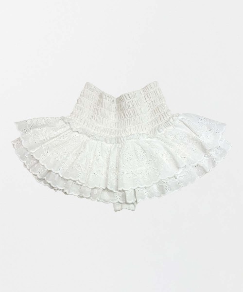 SCULPTOR（スカルプター）の「Eyelet Tutu Mini Skort（スカート・レディース・ミント/ピンク/ブラック/ホワイト・SMALL/MEDIUM）」の5枚目の写真