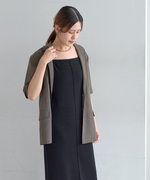SHENERY(シーナリー)の「2WAY総針ニットキャミワンピース(ワンピース・レディース・ブラック・38/36)」の19枚目の写真