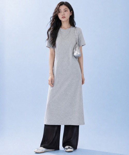 by LEGNA(バイレグナ)の「COOLIFYシアーリブパンツ(その他パンツ・レディース・ダークグレー/ブラック・LARGE/MEDIUM)」の13枚目の写真