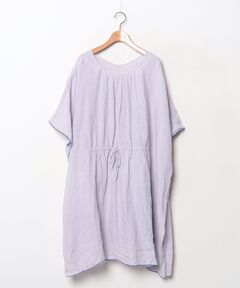 セール】tulle puff sleeve tunic one-piece（ワンピース）｜HONEY MI