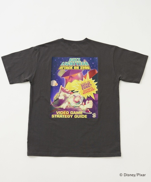 and D. petit main（アンドディープティマイン）の「【DISNEY/PIXAR/Toy Story】親子リンク/DAD/トイストーリー/バズ・ライトイヤー半袖Tシャツ（Tシャツ/カットソー・レディース・チャコール・F）」の7枚目の写真