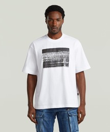 G-STAR | Photo Print Loose T-Shirt/オリジナルフォトプリントルーズTシャツ(Tシャツ/カットソー)