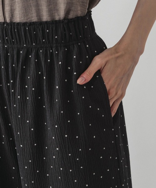 GLOBAL WORK（グローバルワーク）の「楊柳イージーコクーンパンツ/1049115（その他パンツ・レディース・ドット・MEDIUM/LARGE）」の12枚目の写真