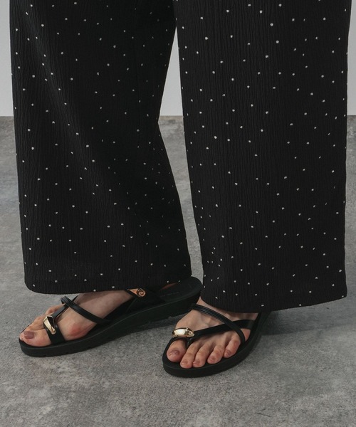 GLOBAL WORK（グローバルワーク）の「楊柳イージーコクーンパンツ/1049115（その他パンツ・レディース・ドット・MEDIUM/LARGE）」の13枚目の写真