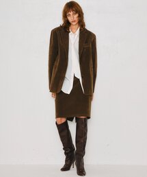 【2026AW Debut】【UNFORM】フェイクスウェードスカート