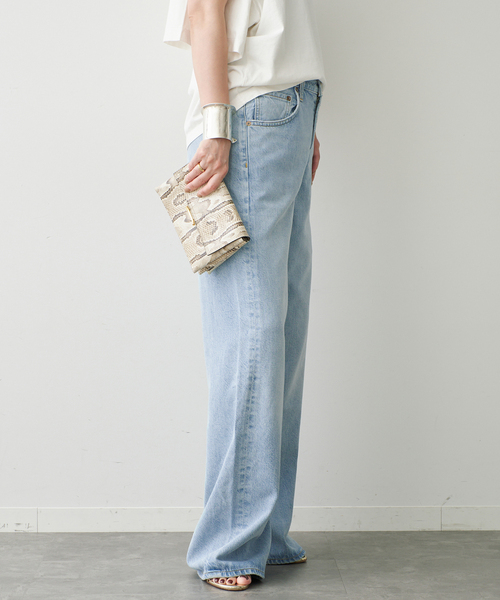 Deuxieme Classe（ドゥーズィエムクラス）の「【AGOLDE / エーゴールドイー】 LOW CURVE JEAN（デニムパンツ・レディース・スカイブルー・27/26/25）」の8枚目の写真