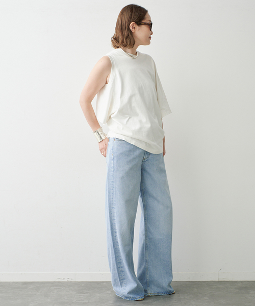 Deuxieme Classe（ドゥーズィエムクラス）の「【AGOLDE / エーゴールドイー】 LOW CURVE JEAN（デニムパンツ・レディース・スカイブルー・27/26/25）」の11枚目の写真