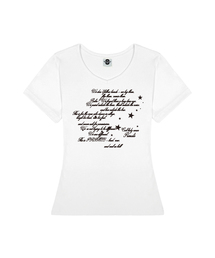 WRITE レディース ゴルジVネックスリムフィット半袖Tシャツ 6 COLORS