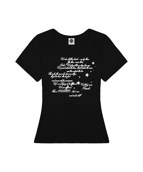 PRIMATE(プライメイト)の「WRITE レディース ゴルジVネックスリムフィット半袖Tシャツ 6 COLORS(Tシャツ/カットソー・レディース・ブラック/ネイビー/ホワイト/イエロー/カーキ/レッド・FREE)」の2枚目の写真