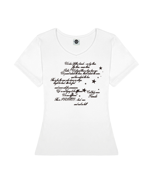 PRIMATE(プライメイト)の「WRITE レディース ゴルジVネックスリムフィット半袖Tシャツ 6 COLORS(Tシャツ/カットソー・レディース・ブラック/ネイビー/ホワイト/イエロー/カーキ/レッド・FREE)」の7枚目の写真