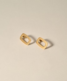 【novice】Soft Square Pierce［Stainless］