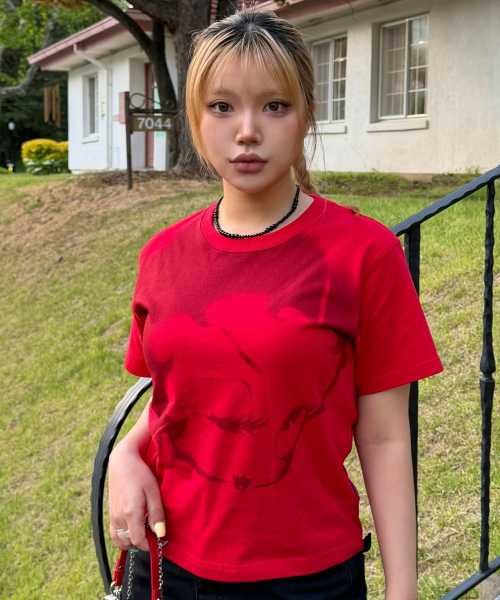LAUGHER（ラファー）の「[ベティブープ] レッドベティブープTシャツ - レッド（Tシャツ/カットソー・レディース・その他・FREE）」の10枚目の写真