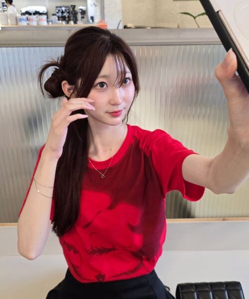 LAUGHER（ラファー）の「[ベティブープ] レッドベティブープTシャツ - レッド（Tシャツ/カットソー・レディース・その他・FREE）」の22枚目の写真
